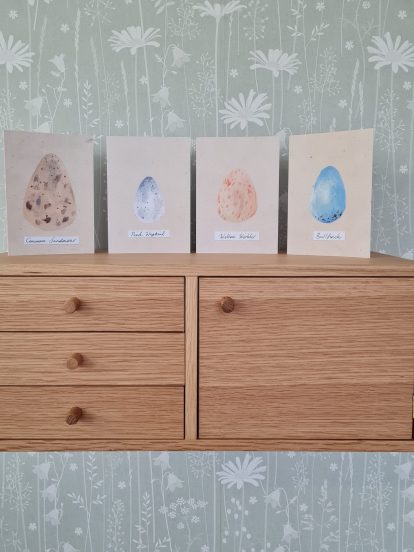 set of 4 cards