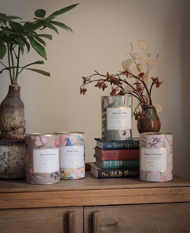 4 luxury scented candles from swoonworthy